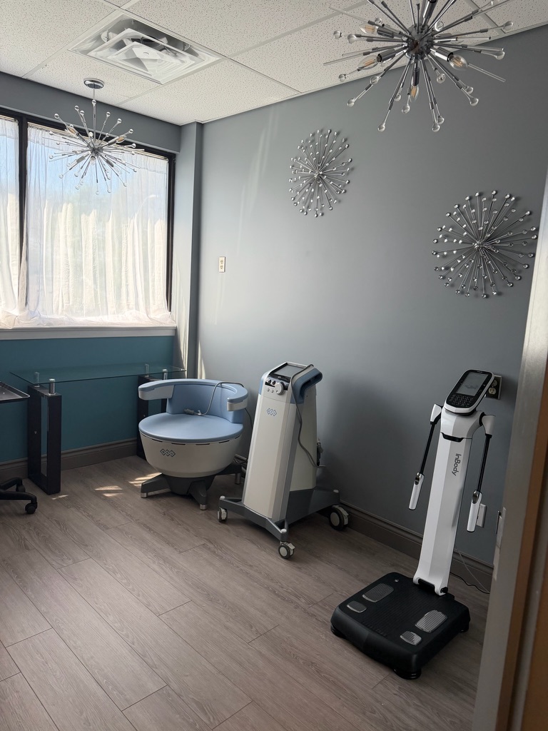 EMSELLA® and InBody body-composition room at Revitalize Your Health, Niagara Falls