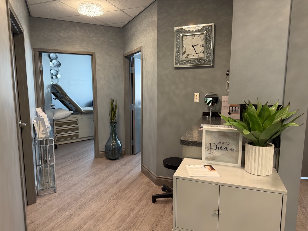 Private treatment corridor at Revitalize Your Health, Niagara Falls