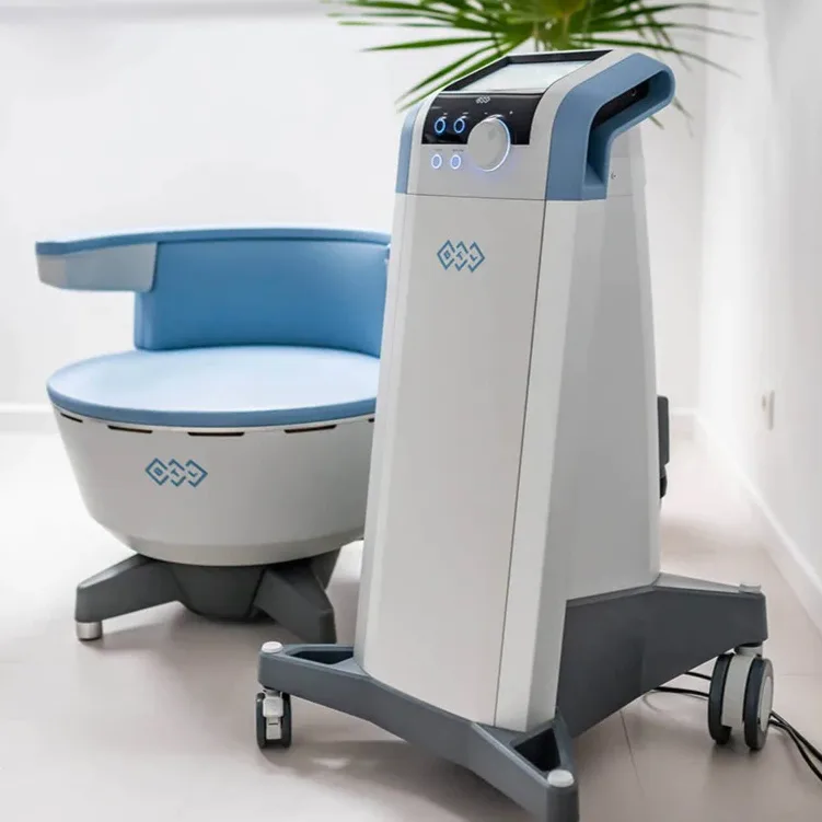 EMSELLA pelvic floor strengthening chair — incontinence and pelvic floor care for women at Revitalize Your Health